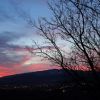 Veduta al tramonto di Castrovillari (Cosenza)